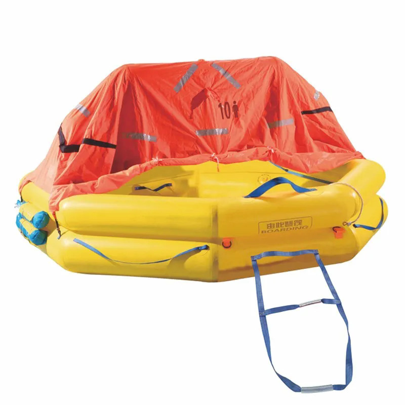 Liferaft inflable salva vides al mar